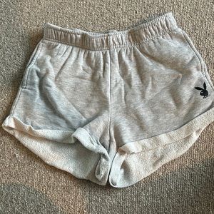 Playboy bunny grey shorts
